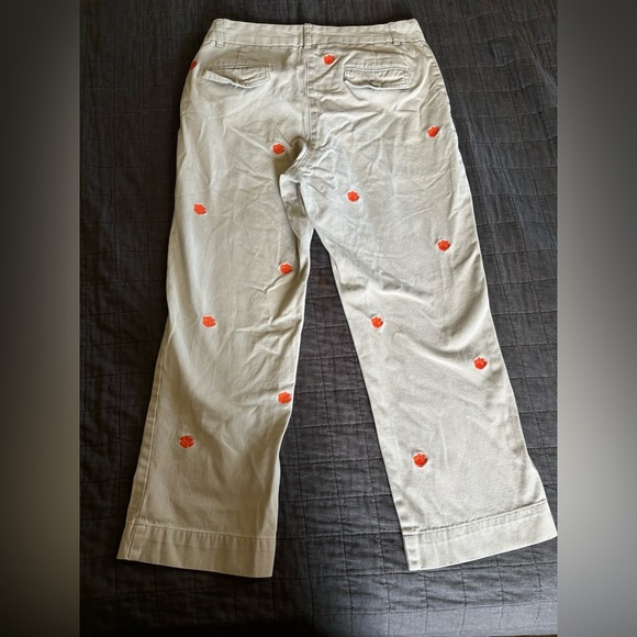 Campus Chinos Clemson Pants Womens Size 4‎ Capris. - Picture 4 of 5